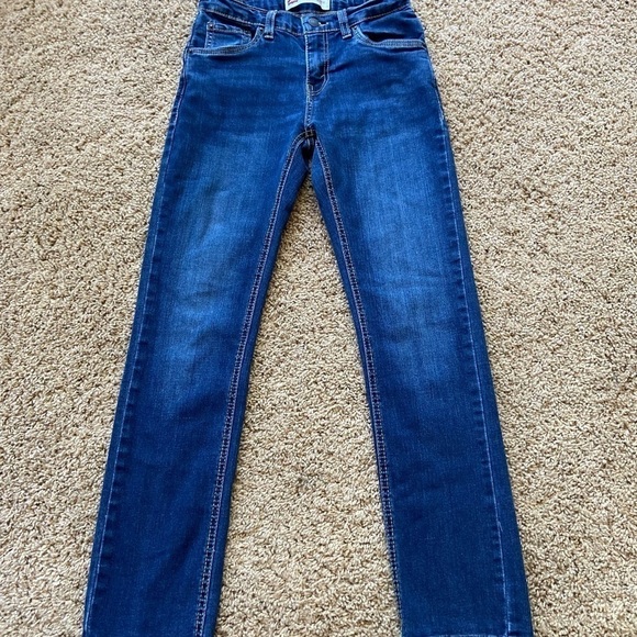 Jeans Kids Levi’s 511 Slim Fit Size 12 Reg - Picture 2 of 6